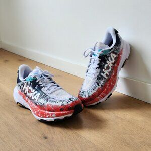 HOKA Speedgoat 6 Gull Stormy Skies Men's Trail Running Shoes Size 10D